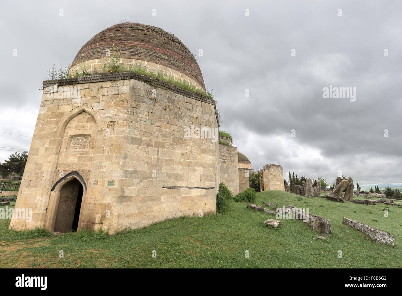 Yeddi Gumbez mausoleo de las 7 cúpulas, a la familia real Shirvan