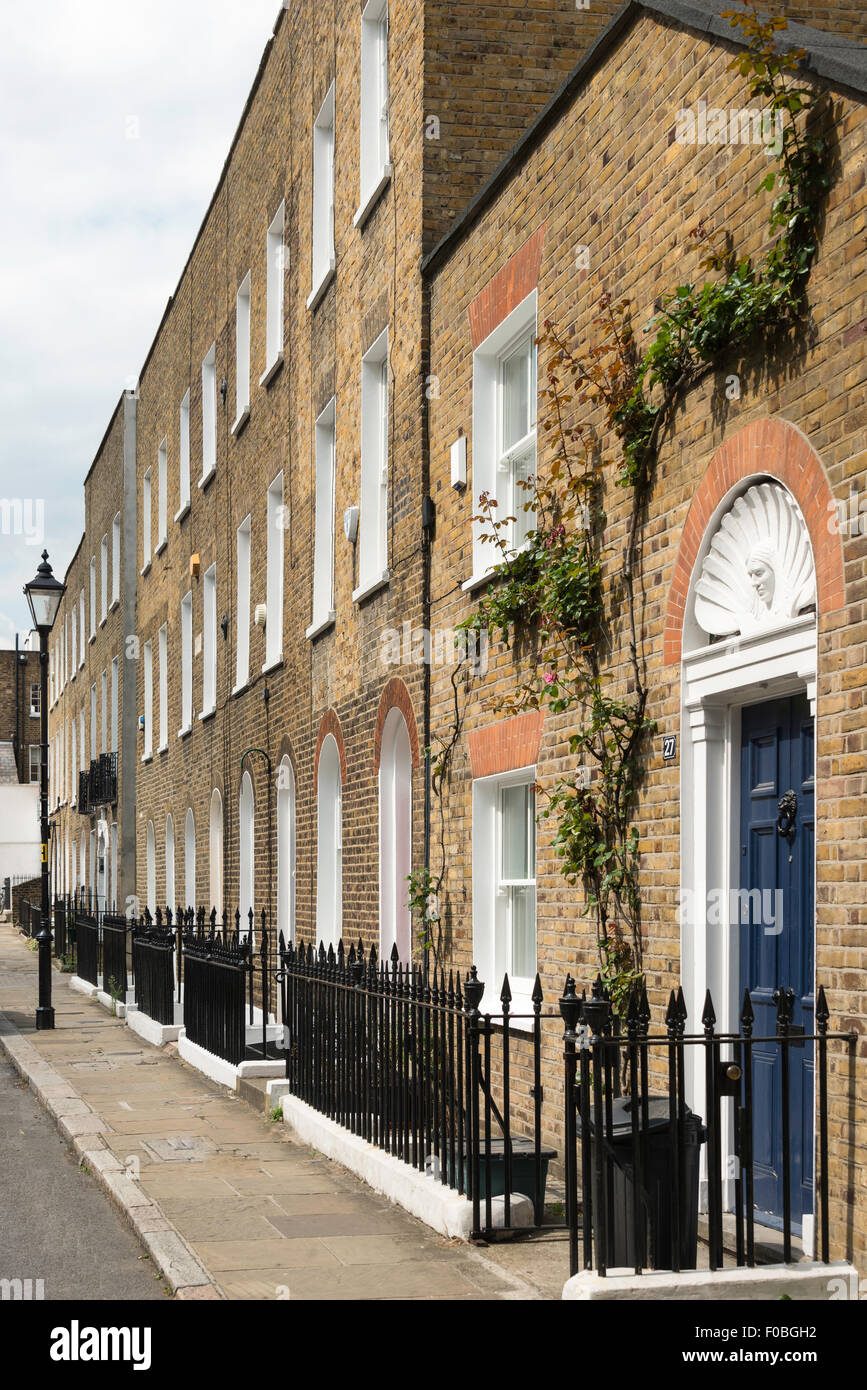 Georgian House Fachadas Charlton Islington London Borough Of Islington Londres Inglaterra Reino Unido Fotografia De Stock Alamy