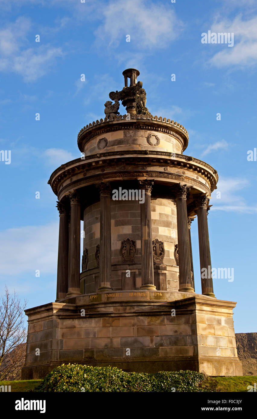 Robert Burns Memorial Edimburgo Scotland Reino Unido Foto de stock