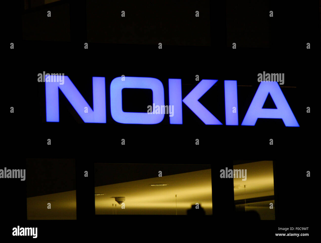 Markenname: "Nokia", Dezember 2013, Berlín. Foto de stock