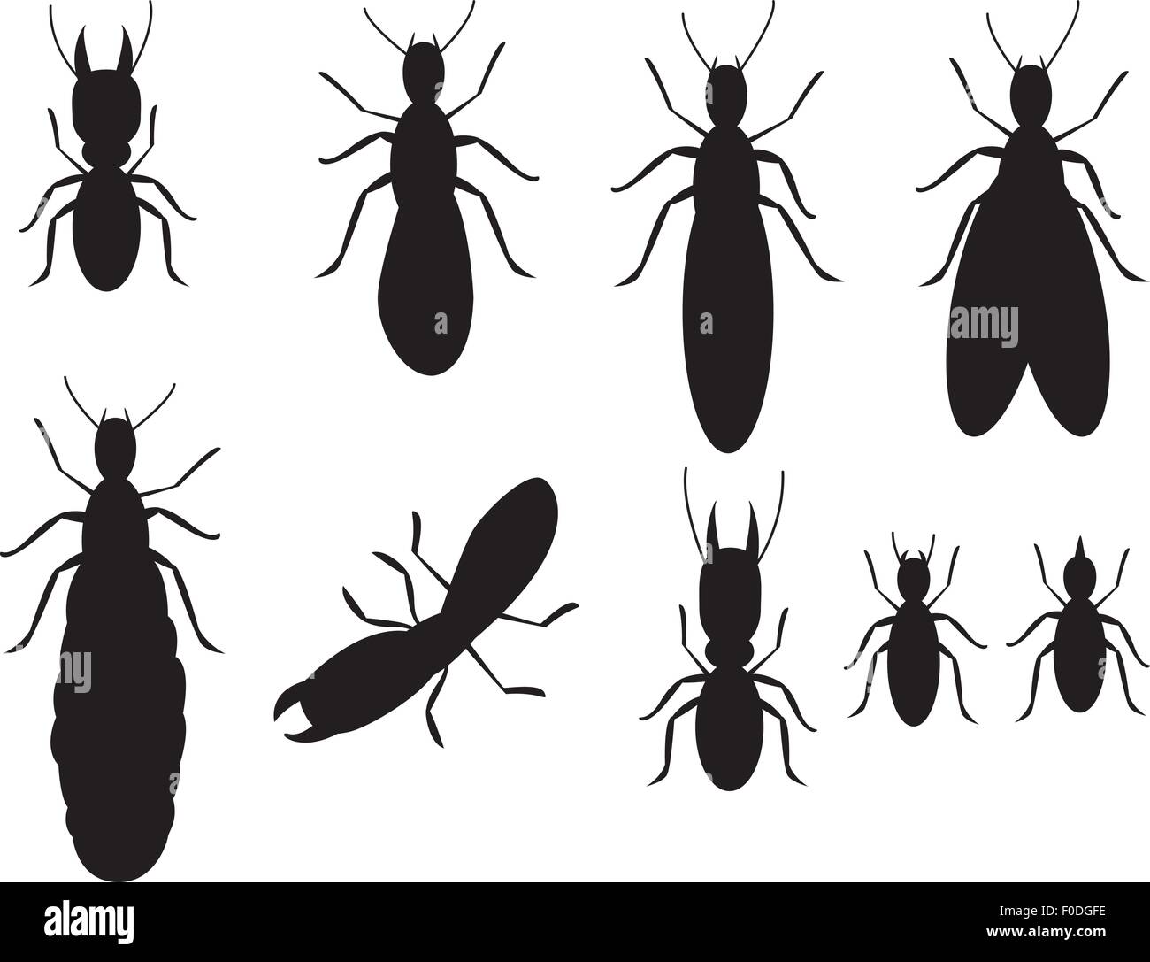 Siluetas de animales negro fotografías e imágenes de alta resolución