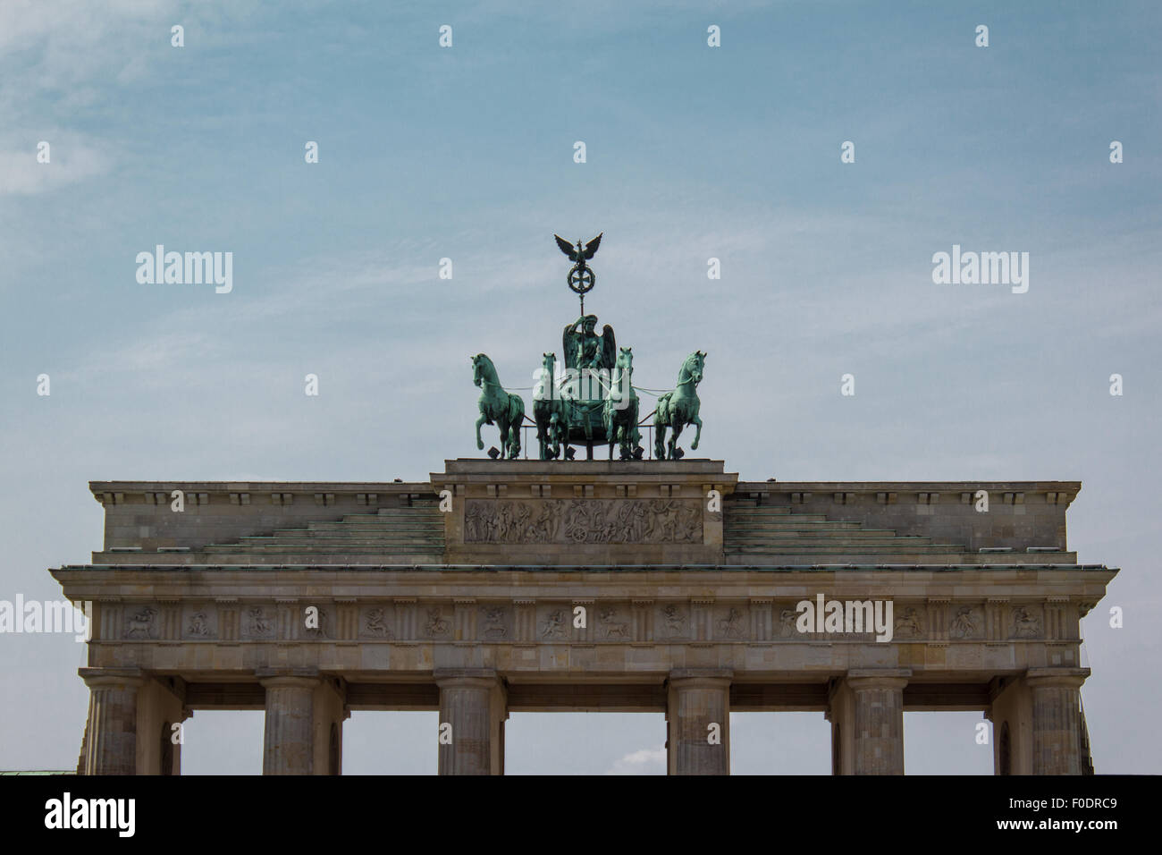 Puerta de Brandeburgo, Berlín, Alemania Foto de stock