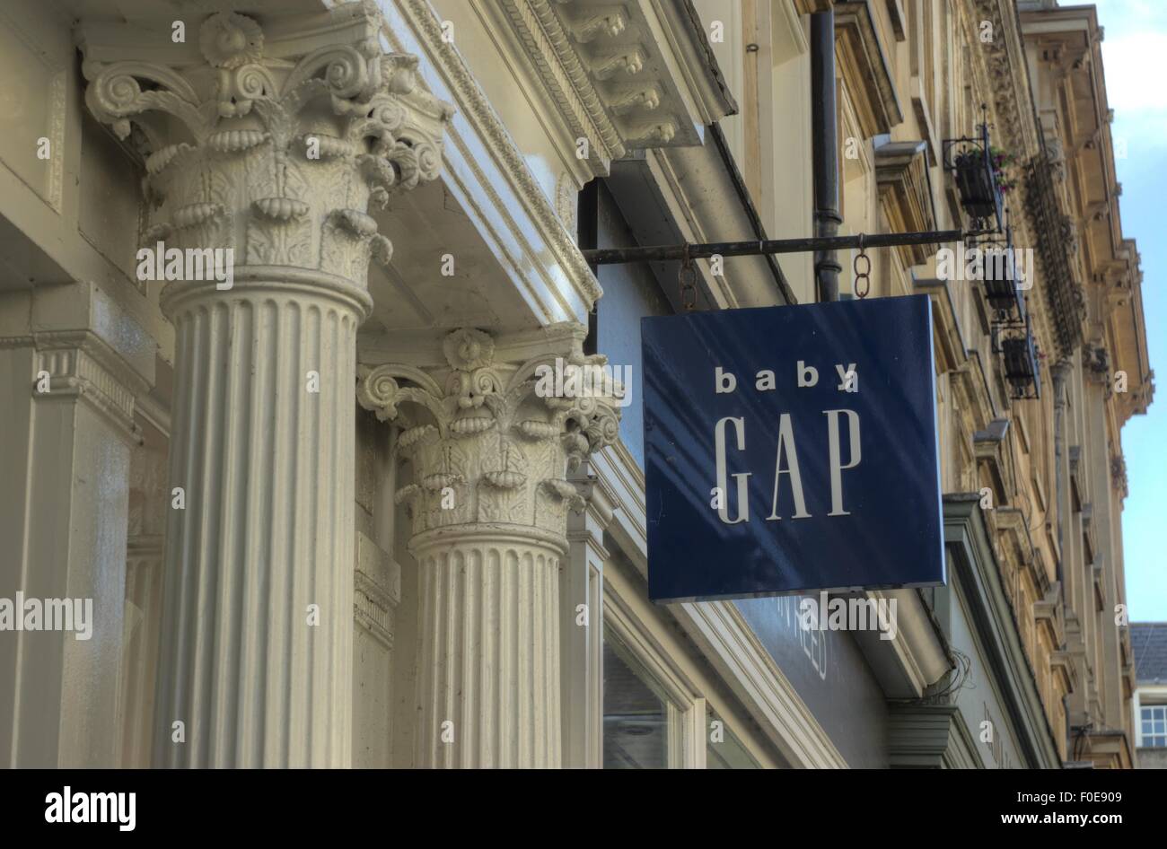 Baby Gap shop Bath Inglaterra Foto de stock