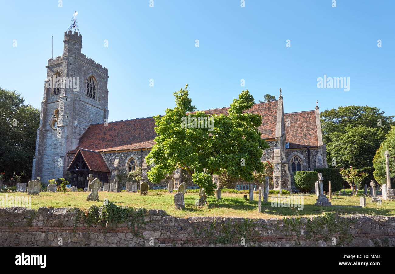 C de San Pedro e Iglesia, Brentwood, Essex, Inglaterra, Reino Unido Foto de stock