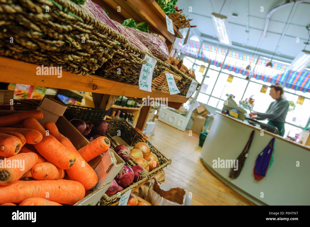 Trinity Wholefoods. Una tienda de alimentos saludables y orgánicos. Hastings. East Sussex
