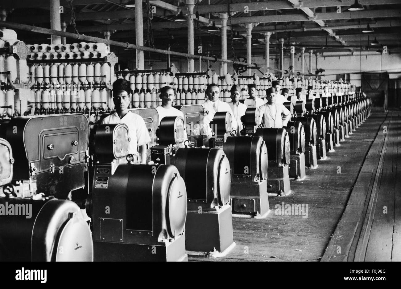La industria textil, los motores giran por Siemens en fábrica, India
