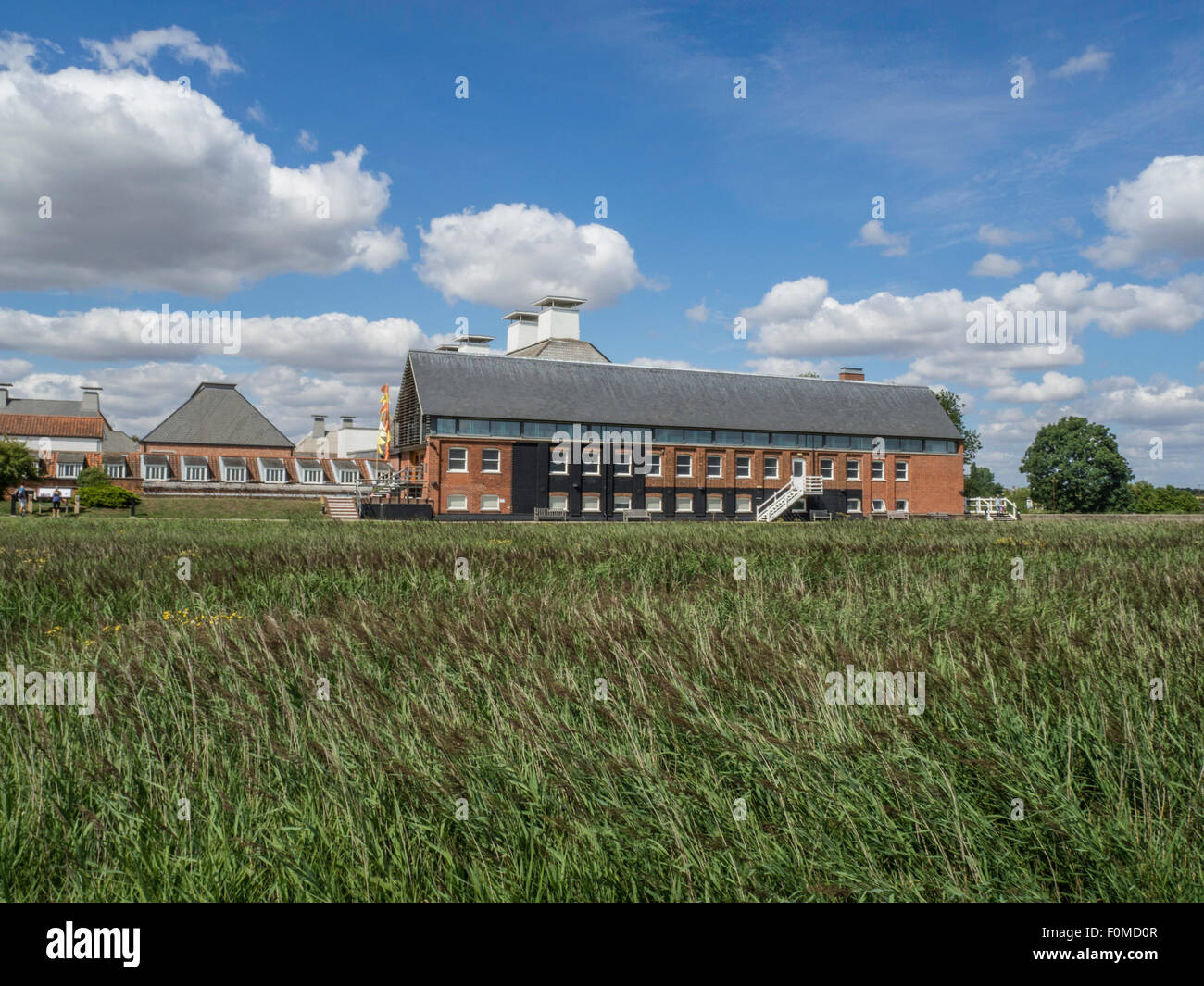 Snape Maltings Concert Hall Foto de stock