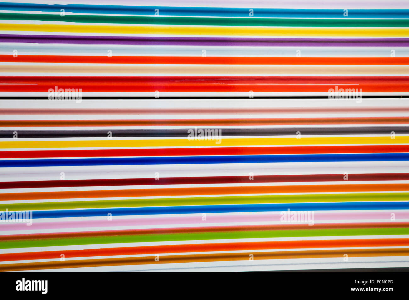 La composición de colores de fondo abstracto líneas rectas, ilustración Foto de stock
