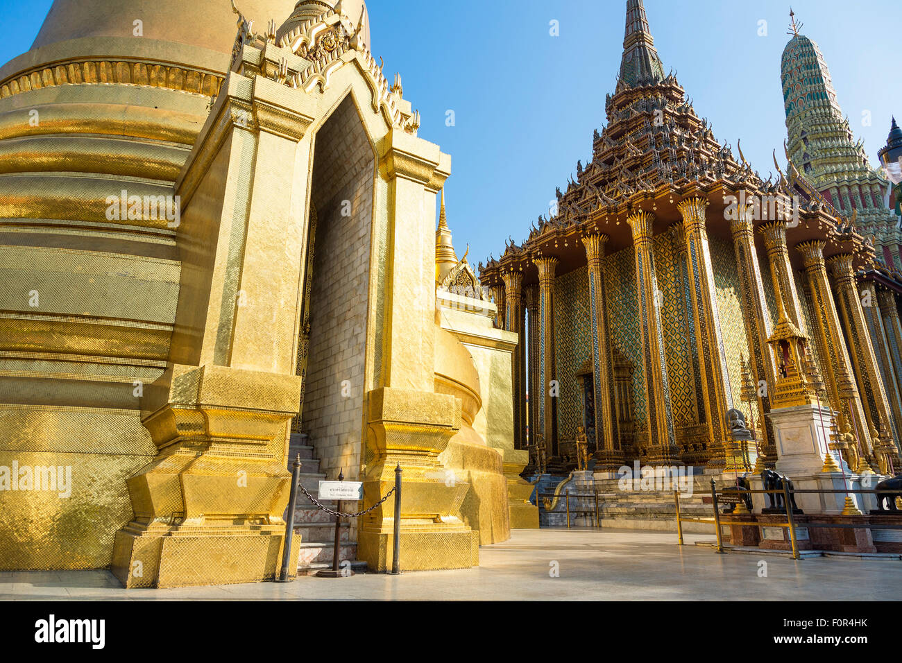 Tailandia, Bangkok, Wat Phra Kaeo Foto de stock
