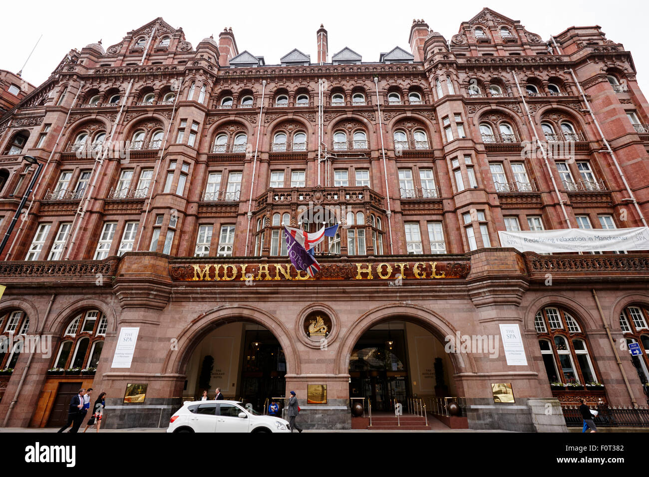 Midland Manchester Hotel Inglaterra Foto de stock