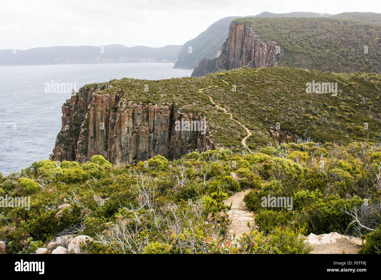 Cape Hauy, Parque Nacional de Tasmania Tasmania Foto de stock
