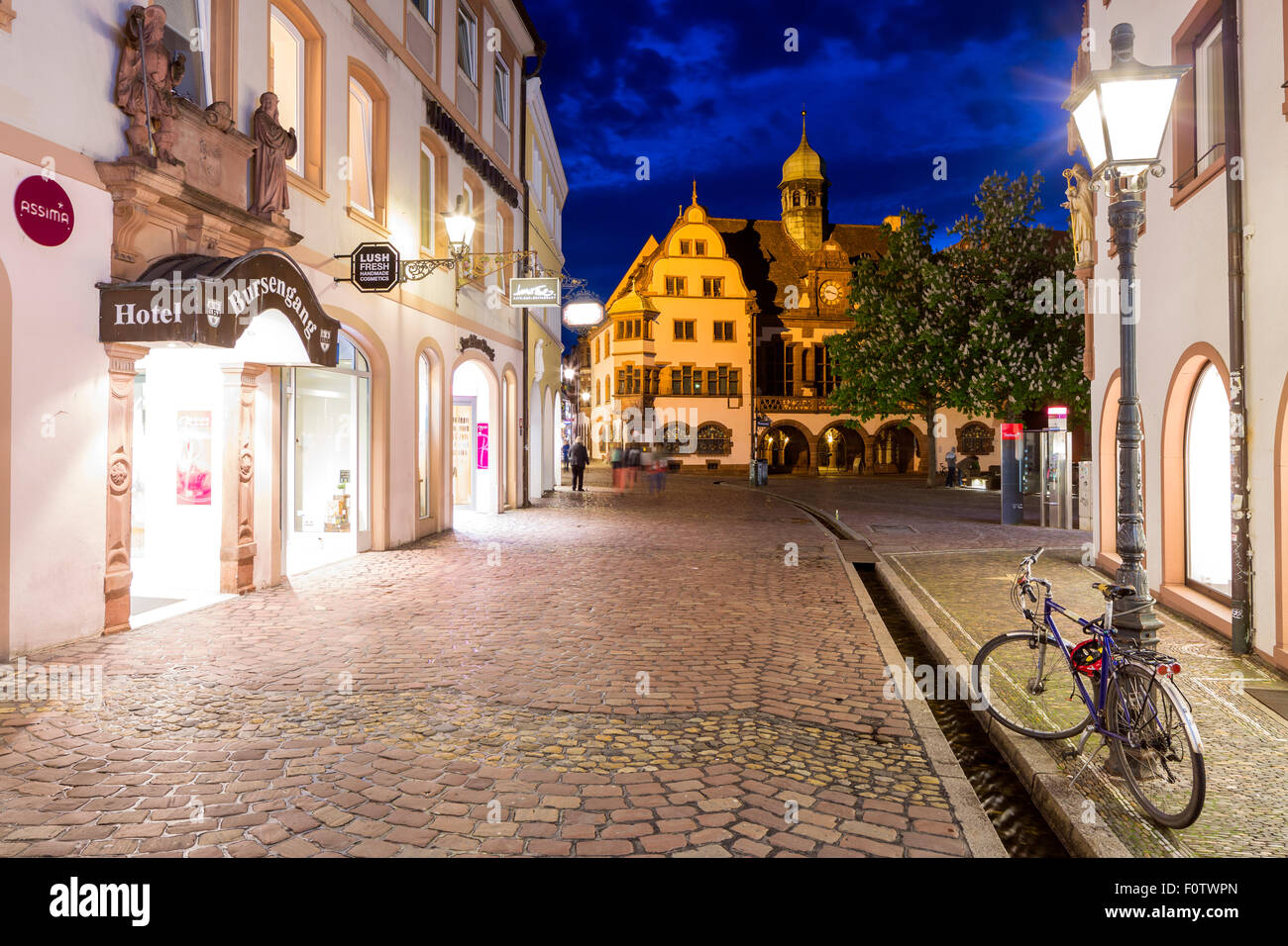 Freiburg im Breisgau, Baden-Württemberg, Alemania, Europa. Foto de stock