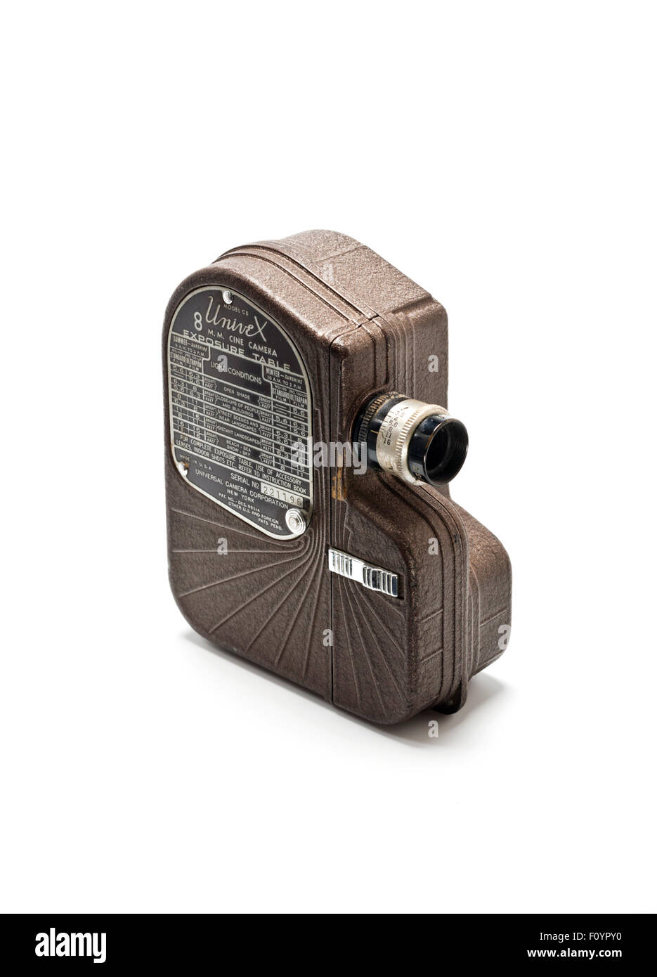 La Cámara Univex Universal Corporation en Miniatura 8mm espía cámara de  película Fotografía de stock - Alamy