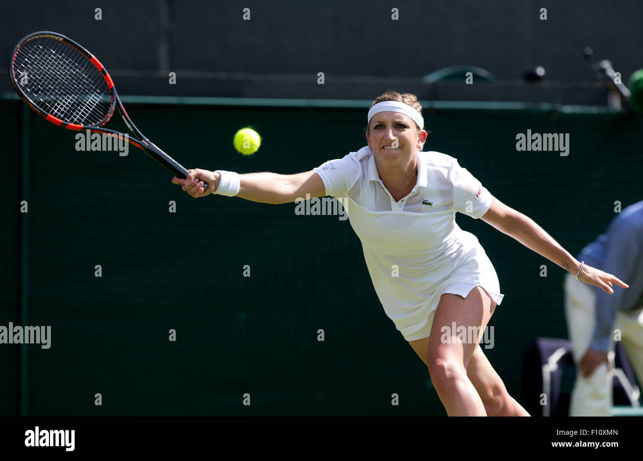 Timea Bacsinszky (SUI),campeonatos de Wimbledon 2015, Londres, Inglaterra. Foto de stock