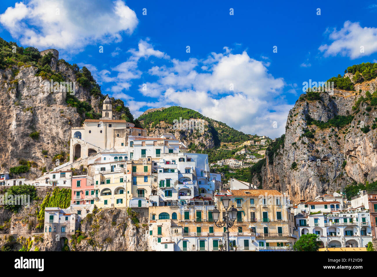 Viaje a Italia - Amalfi pictórica Foto de stock