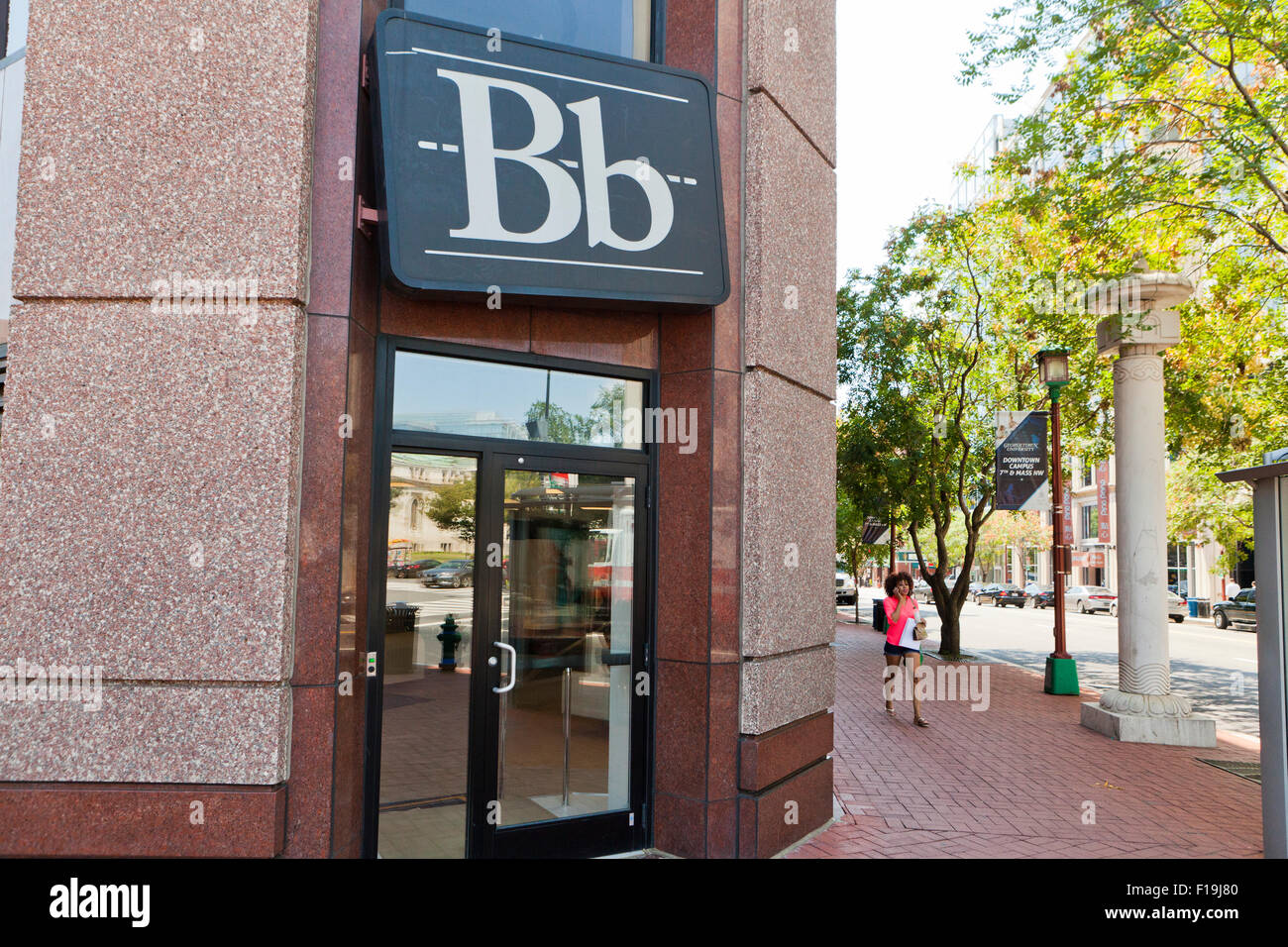 Blackboard Inc., compañía de tecnología educativa en la sede - Washington, DC, EE.UU. Foto de stock