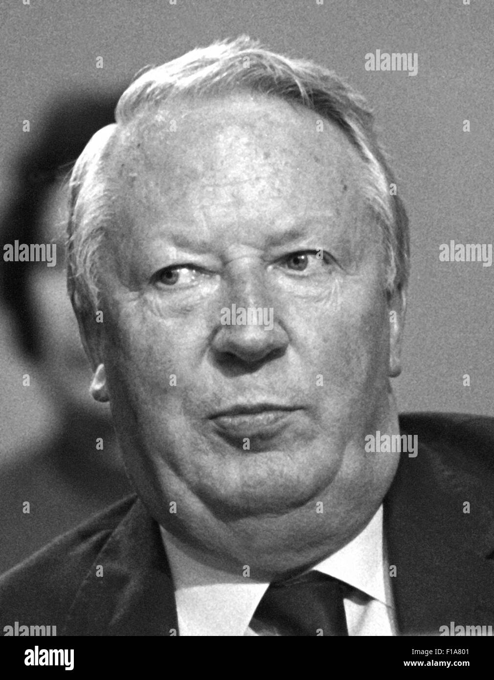 Edward Heath Ted Heath Sir Edward Heath Primer Ministro Conservador De 1970 1974 Imagen Exclusiva Por Daviid Cole Retrato De Prensa Archivos De Servicio Fotografia De Stock Alamy