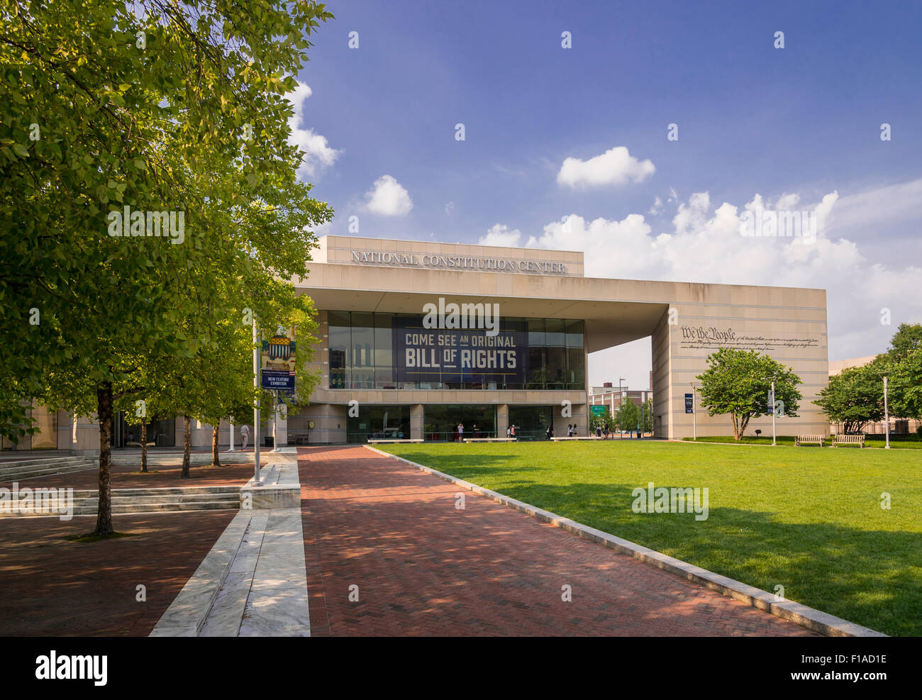 Centro de la Constitución nacional, Filadelfia, EE.UU. Foto de stock