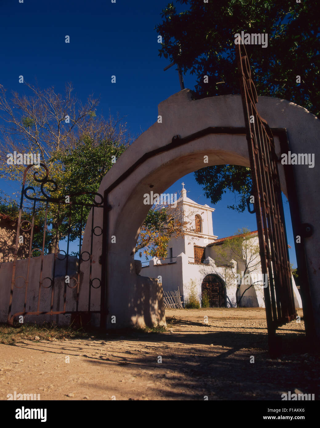 Alamo Village Foto de stock