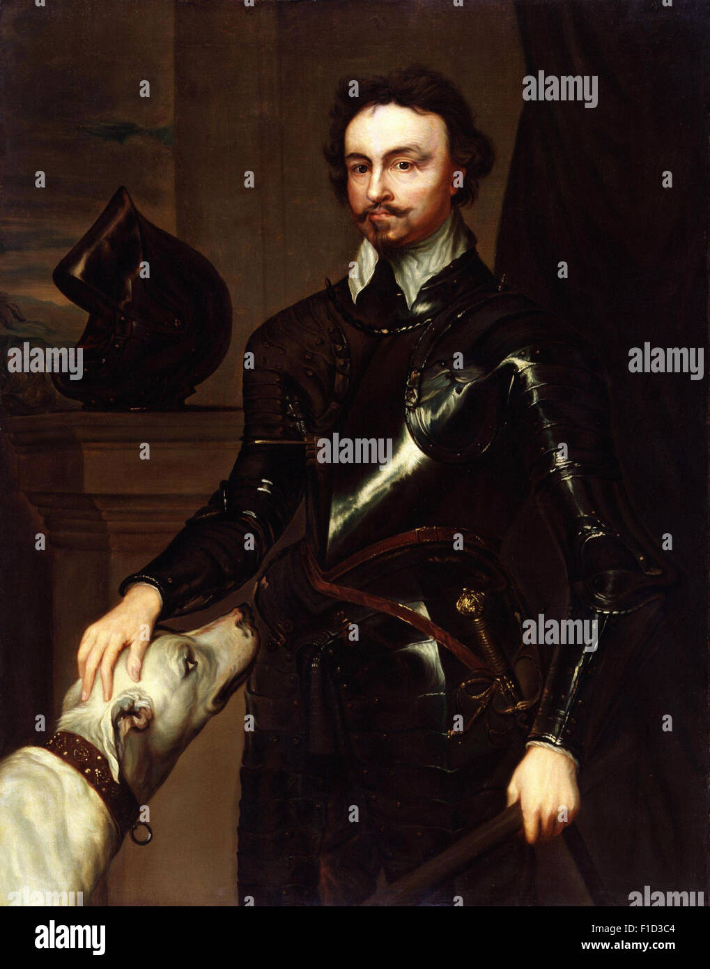 Anthony Van Dyck - Thomas Wentworth, primer Conde de Strafford Foto de stock