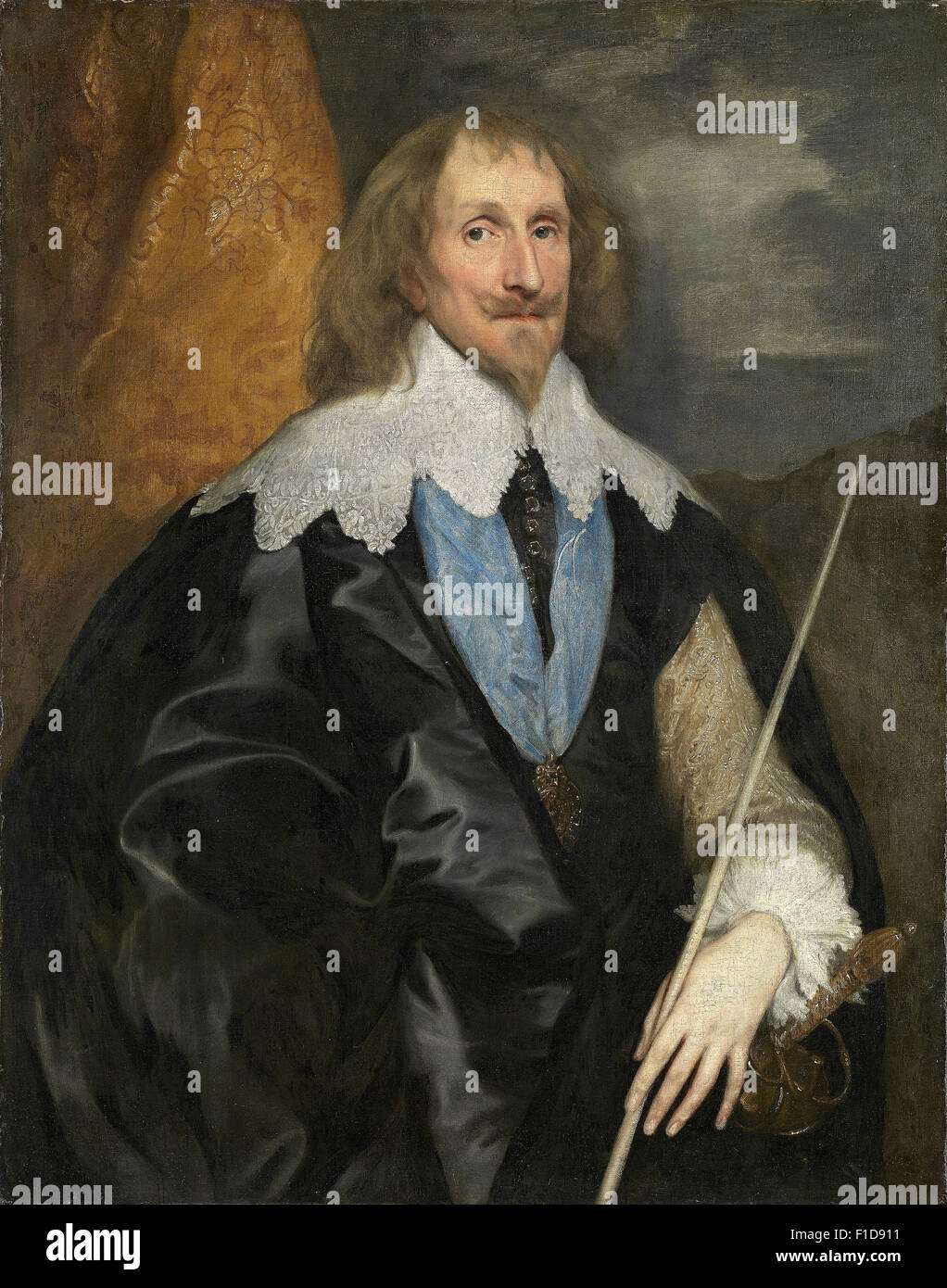 Anthony Van Dyck - Philip Herbert, 4º Conde de Pembroke Foto de stock