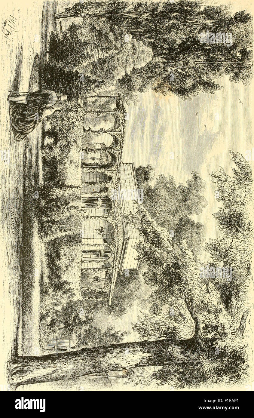De Dierentuin van het Koninklijk Zoologisch Genootschap Natura Artis Magistra te Amsterdam (1872) Foto de stock