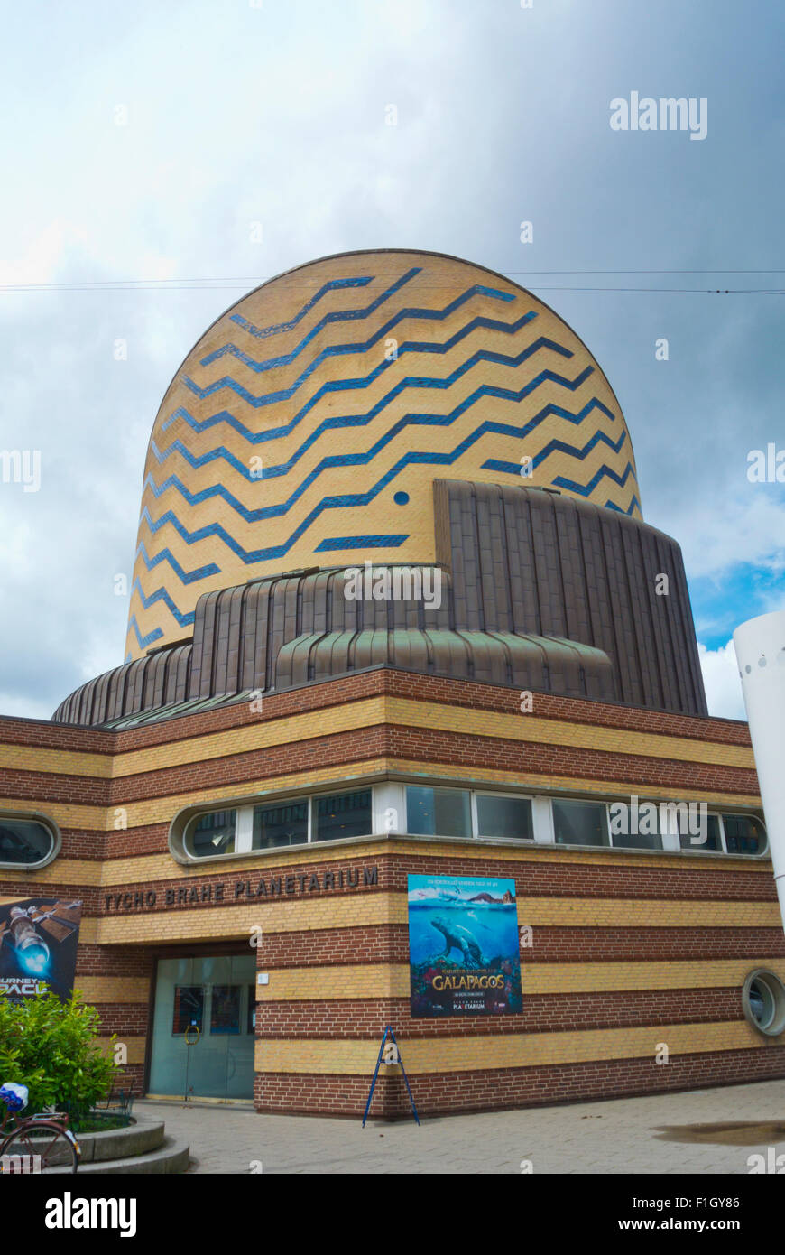 Tycho Brahe Planetarium, cine iMax, Vesterbro, Copenhague, Dinamarca Foto de stock