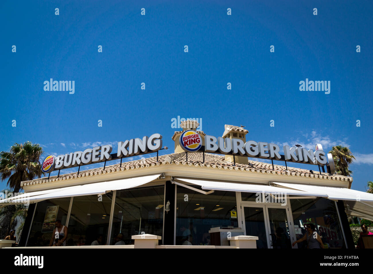 Salida de comida rápida Burger King en Benalmadena, España Fotografía de  stock - Alamy