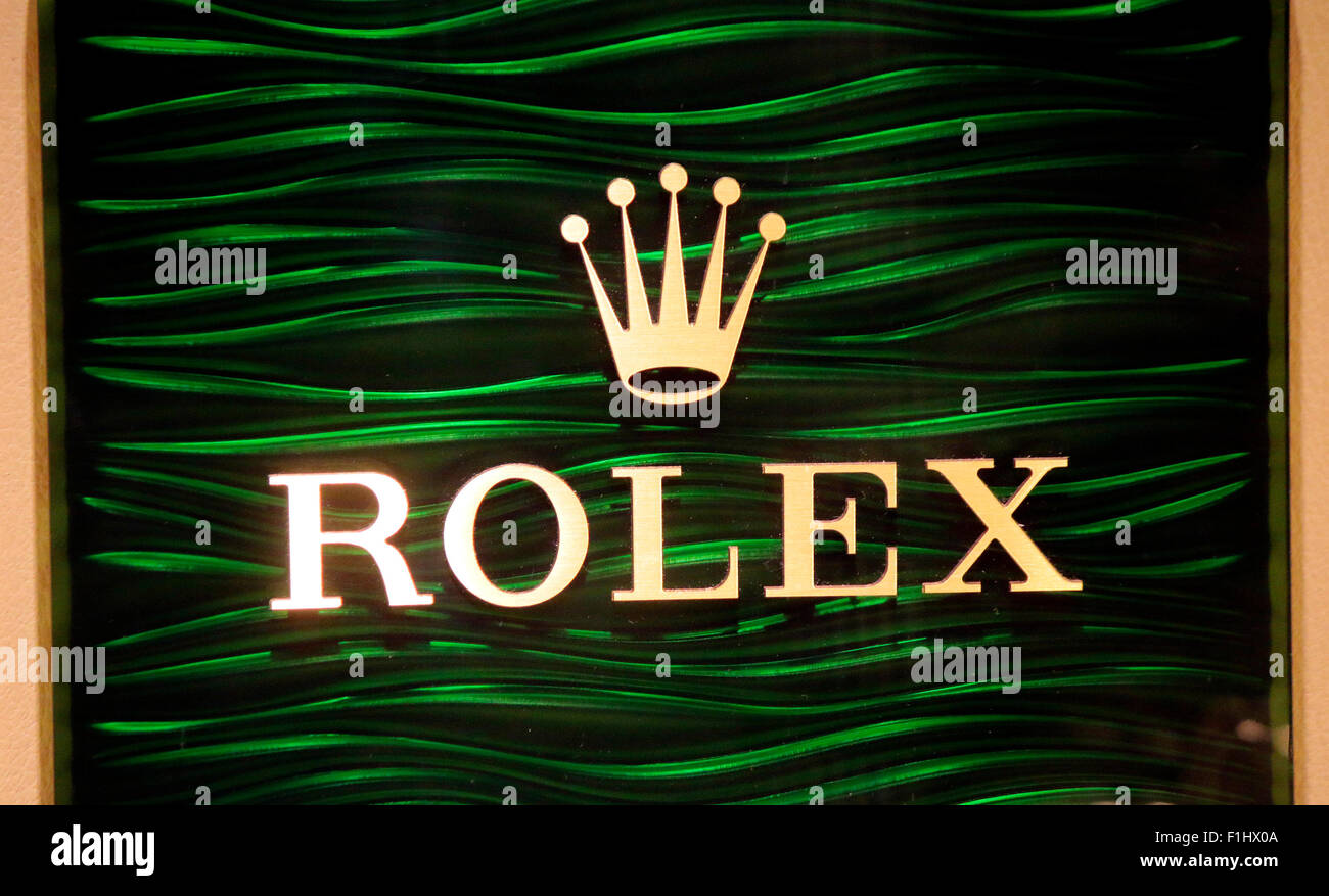 Brand name rolex logo fotografías e imágenes de alta resolución - Alamy