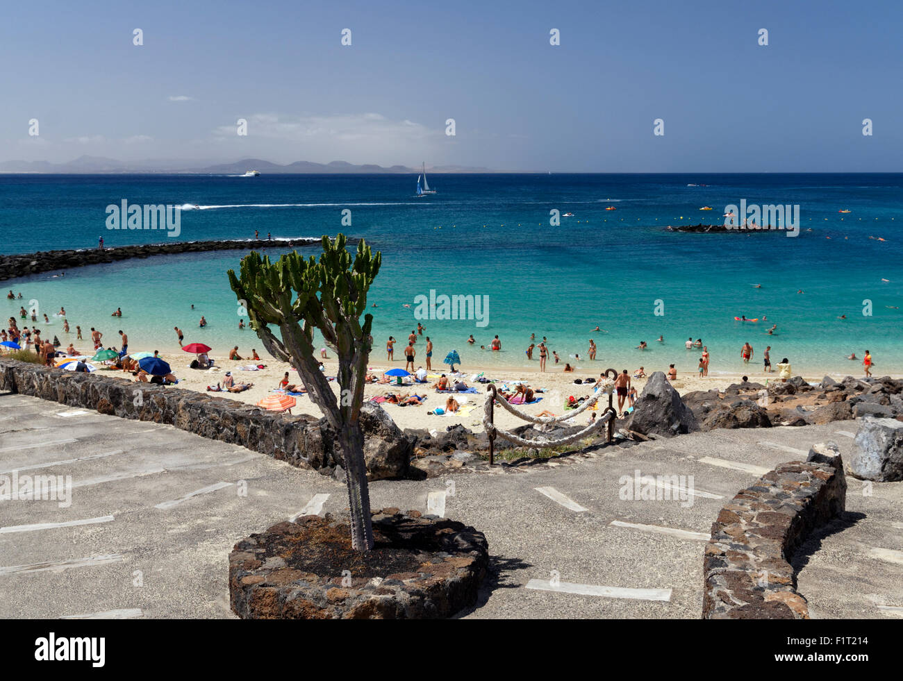 Playa Dorada Lanzarote Fotos e Imágenes de stock Alamy