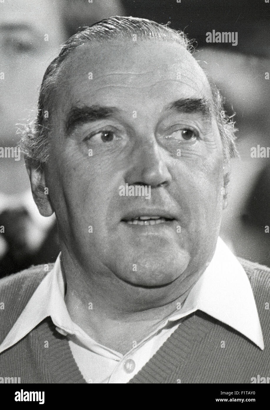 Roy Mason, Señor Mason político laborista británico 1924-2015 Foto de stock