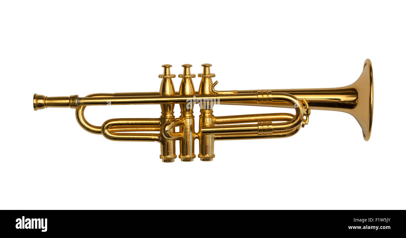 trompeta Foto de stock