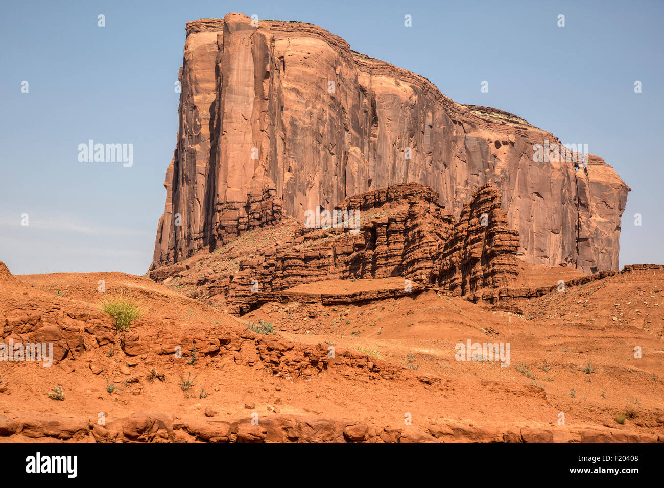 Monument Vallei, Utah y Arizona, EE.UU. panorama Foto de stock