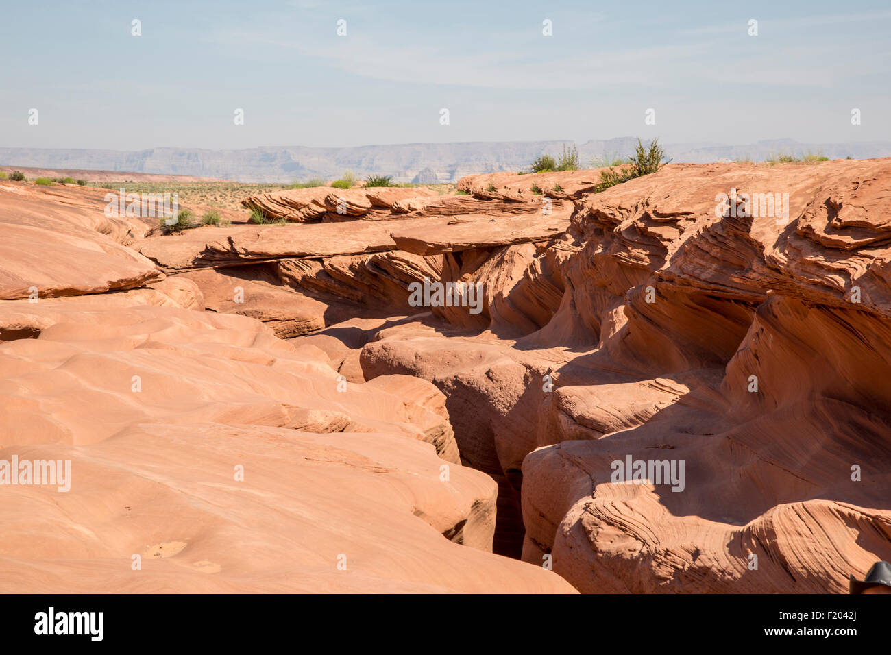 Antelope Canyon, Arizona, tierra de Navajo Foto de stock