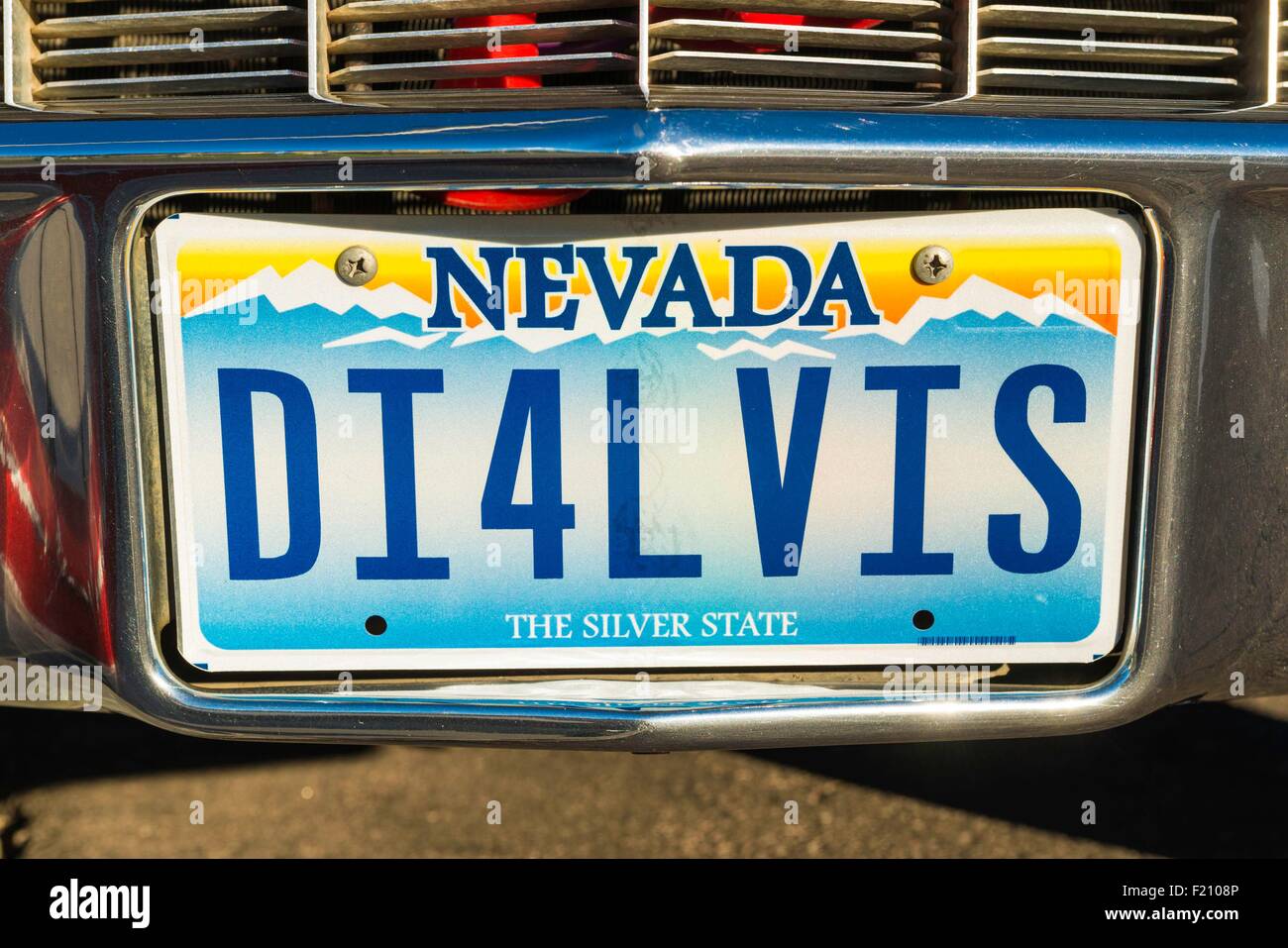 Placa del número de nevada fotografías e imágenes de alta resolución