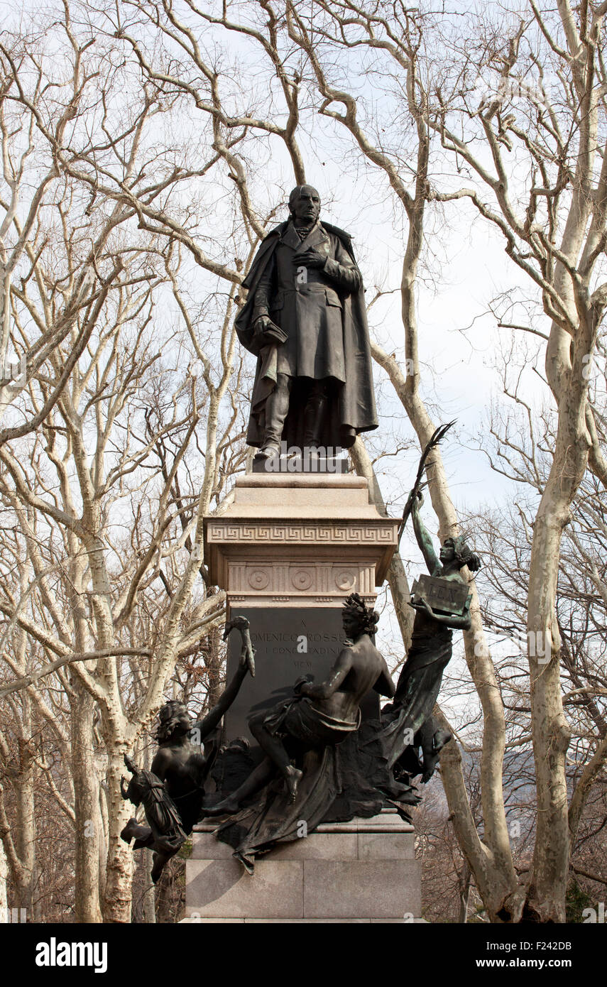 Monumento de domenico rossetti fotografías e imágenes de alta