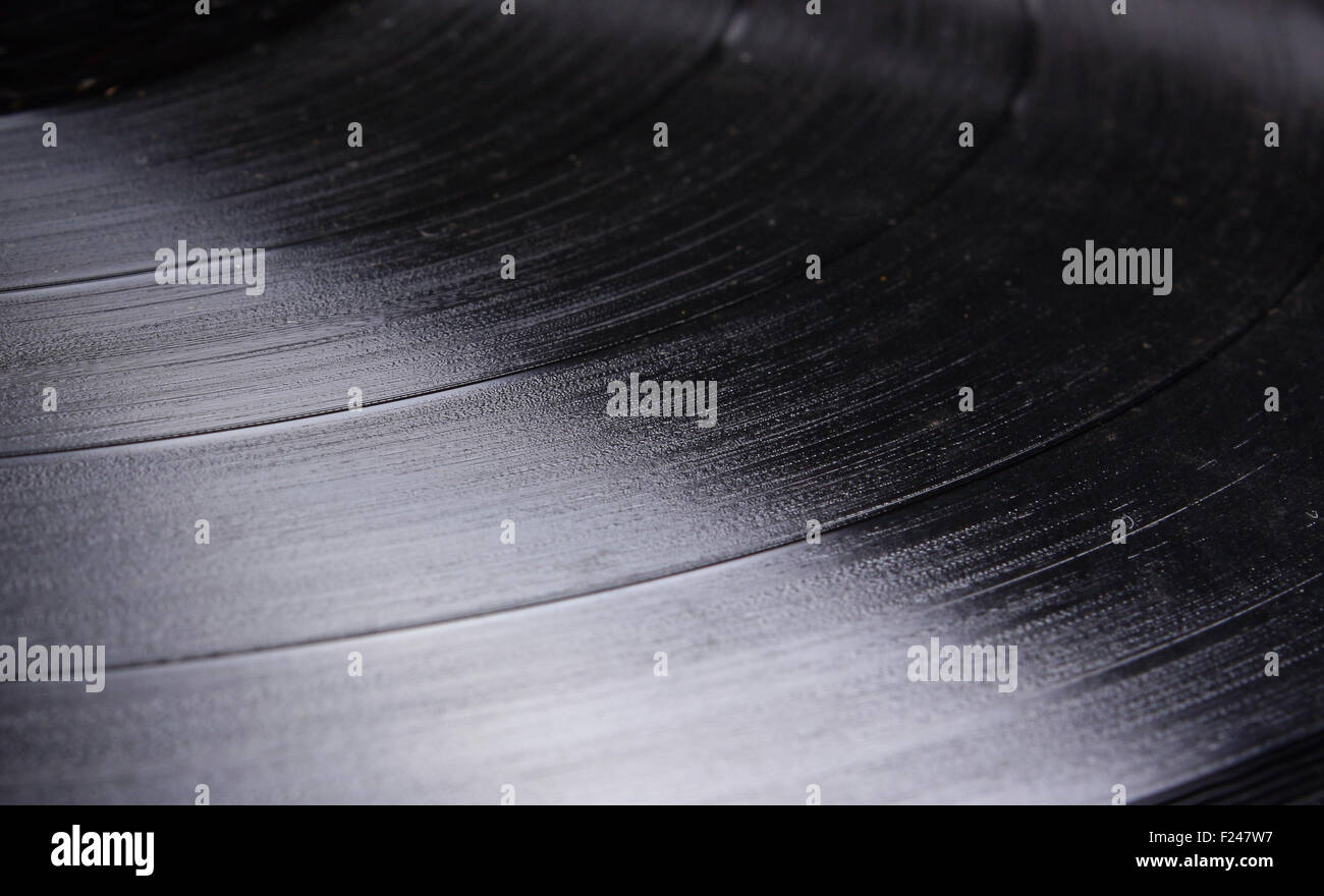 Un Fondo Con Una Vista De Cerca De Un Vinilo O Lp O Viejo Gramofono Registro Fotografia De Stock Alamy