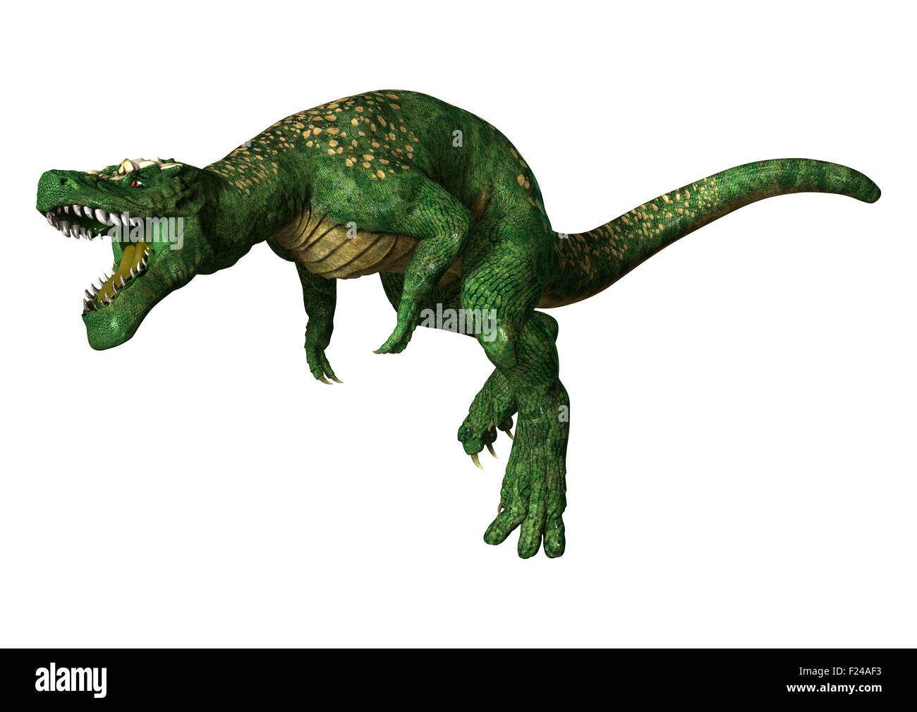 comportarse Margarita fingir Digital 3D Render de un dinosaurio Tiranosaurio Rex aislado sobre fondo  blanco Fotografía de stock - Alamy