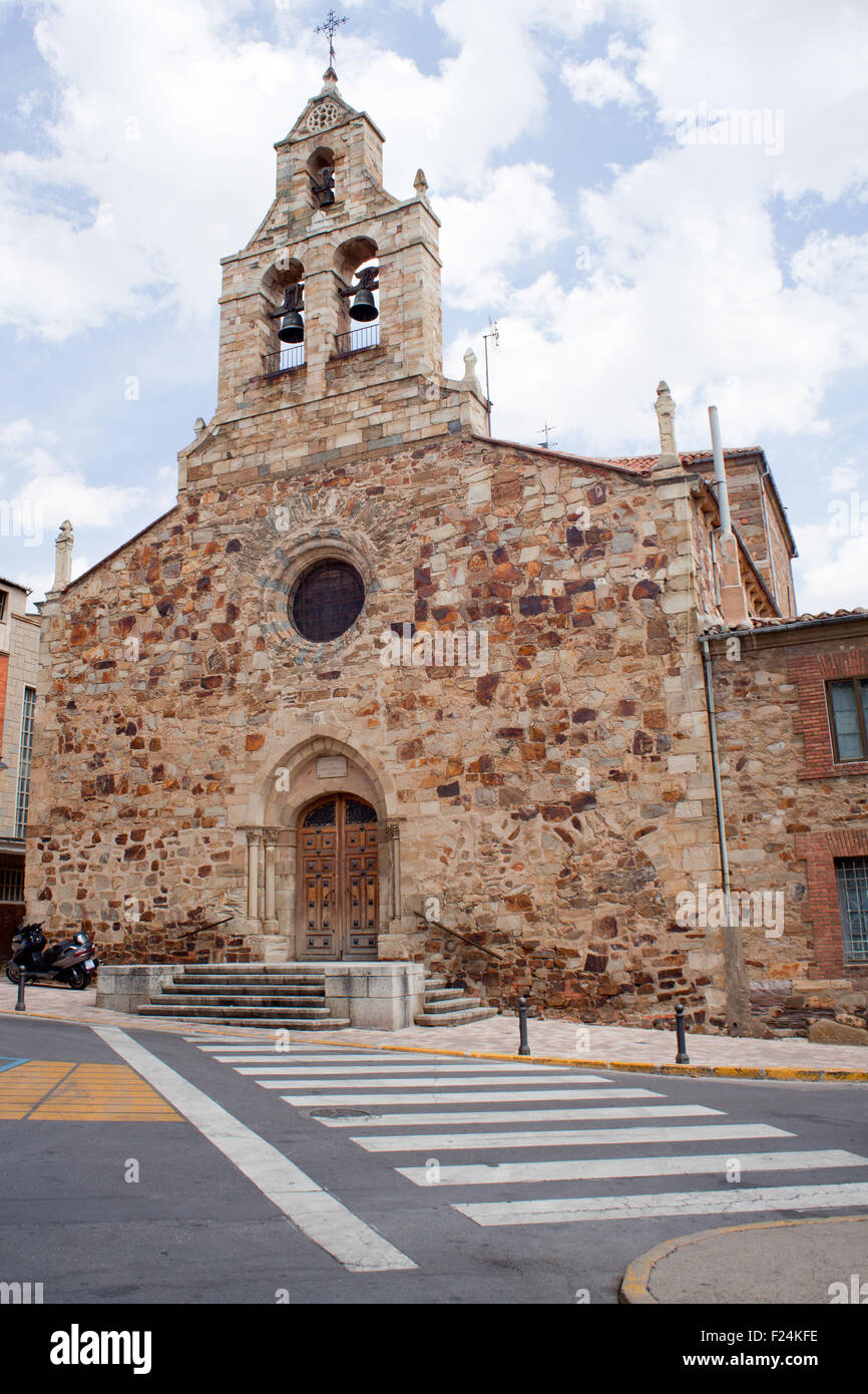 Iglesia de San Francesco en Astorga Foto de stock