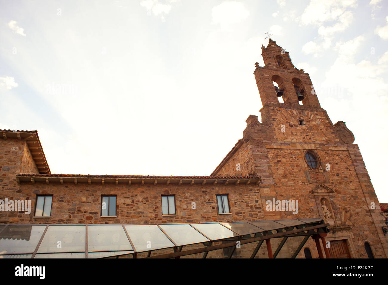 Iglesia de San Francesco en Astorga Foto de stock