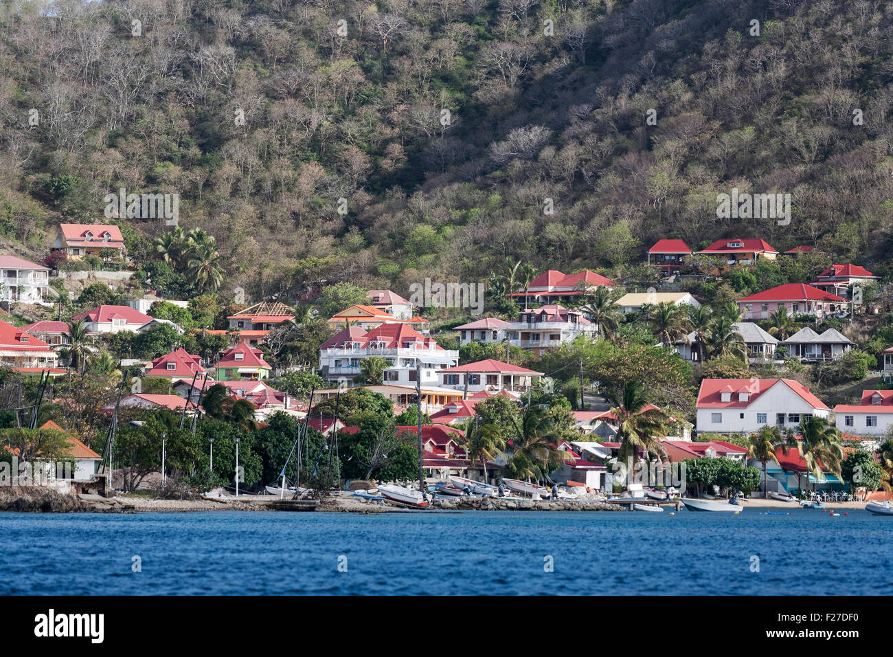 Les Saintes AKA: Îles des Saintes, Guadalupe, Antillas Francesas, el Caribe Foto de stock