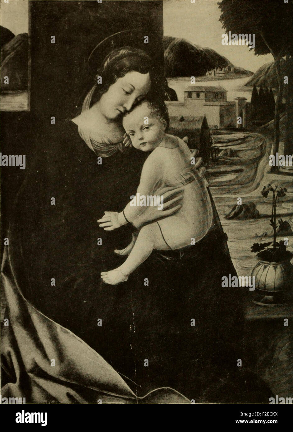 Catálogo de pinturas y dibujos. (1922). Foto de stock