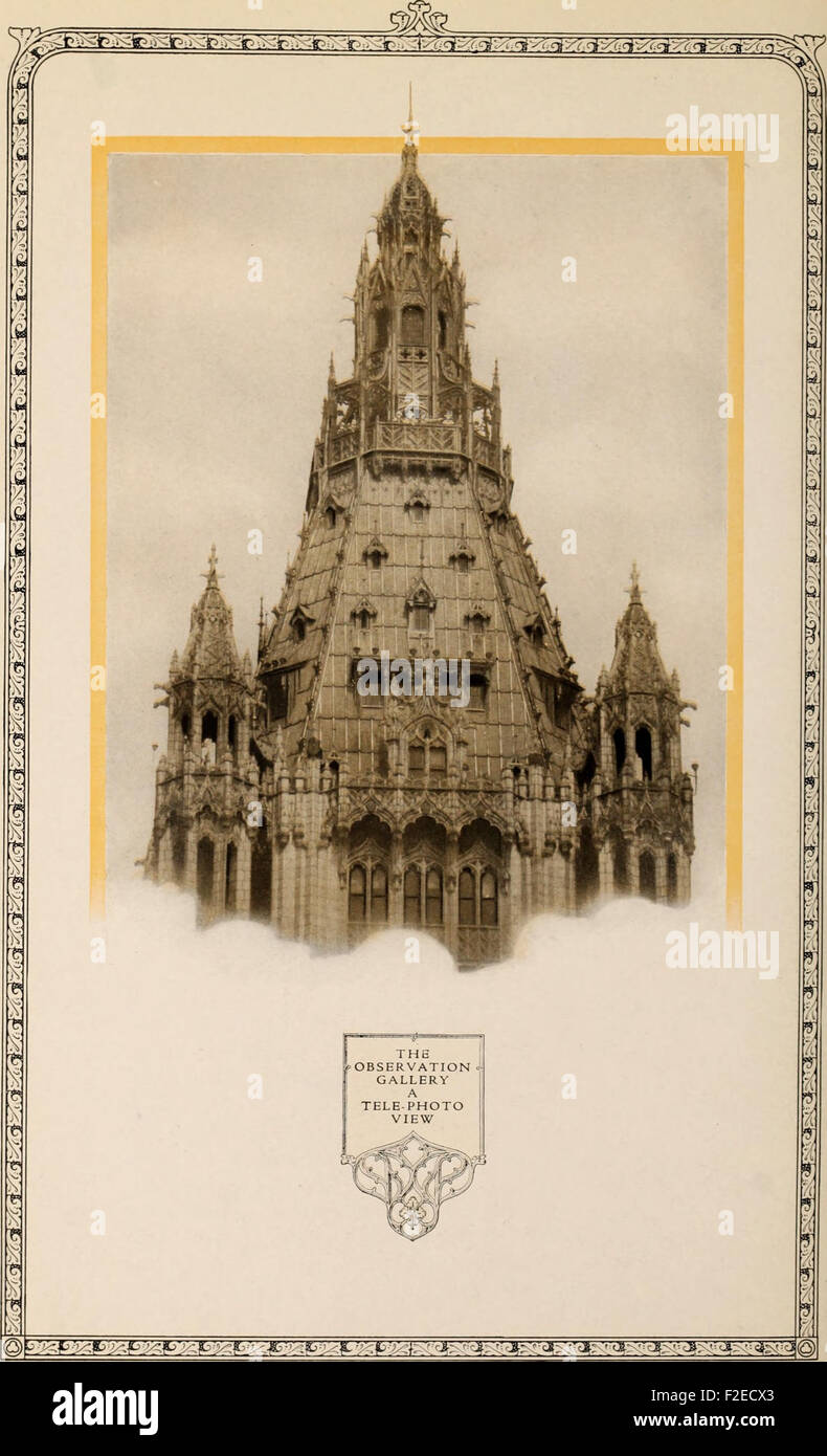 Catedral de comercio. (1921) Foto de stock