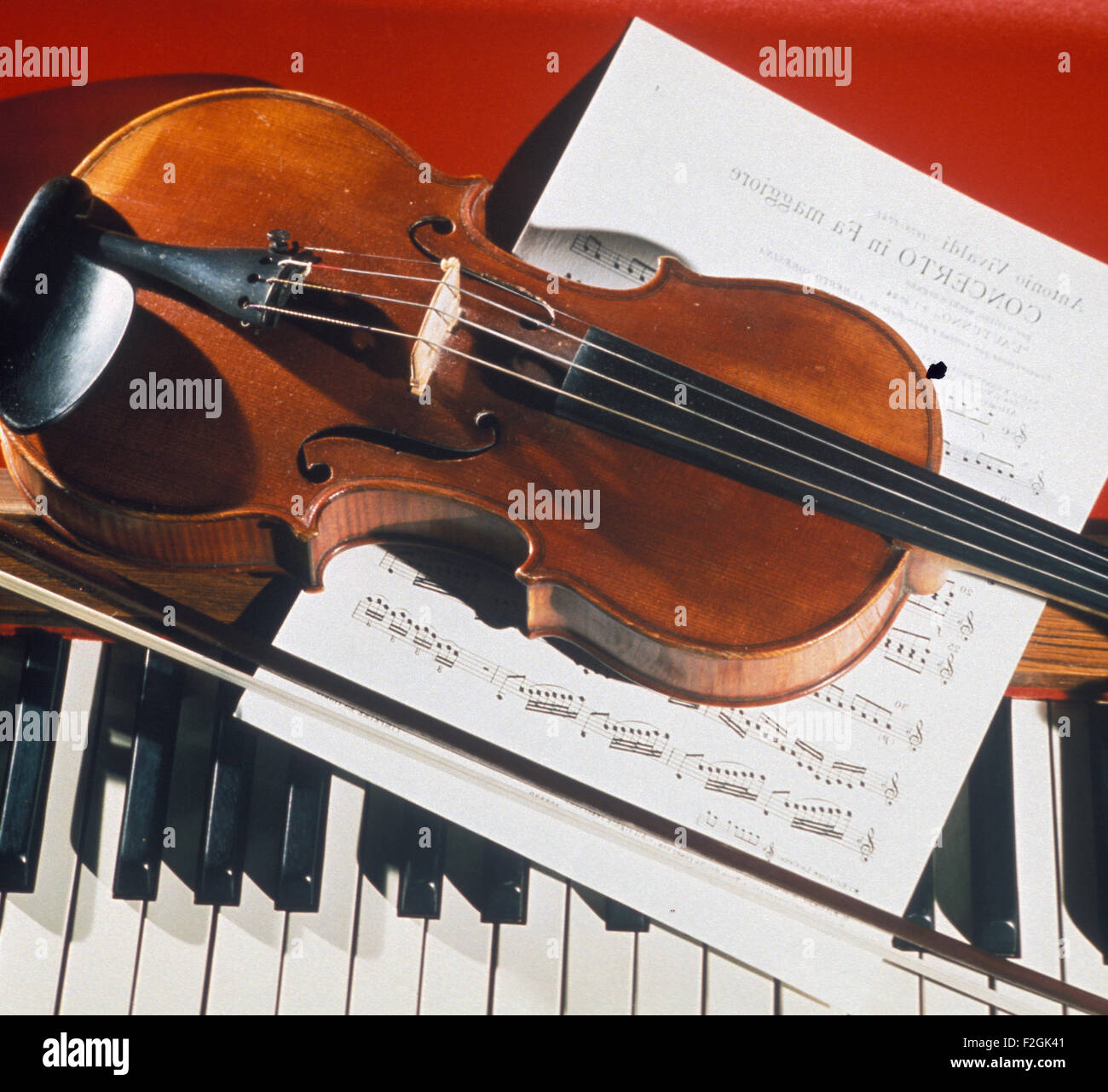 Imagen de música clásica. Foto de prensa Combi Foto de stock