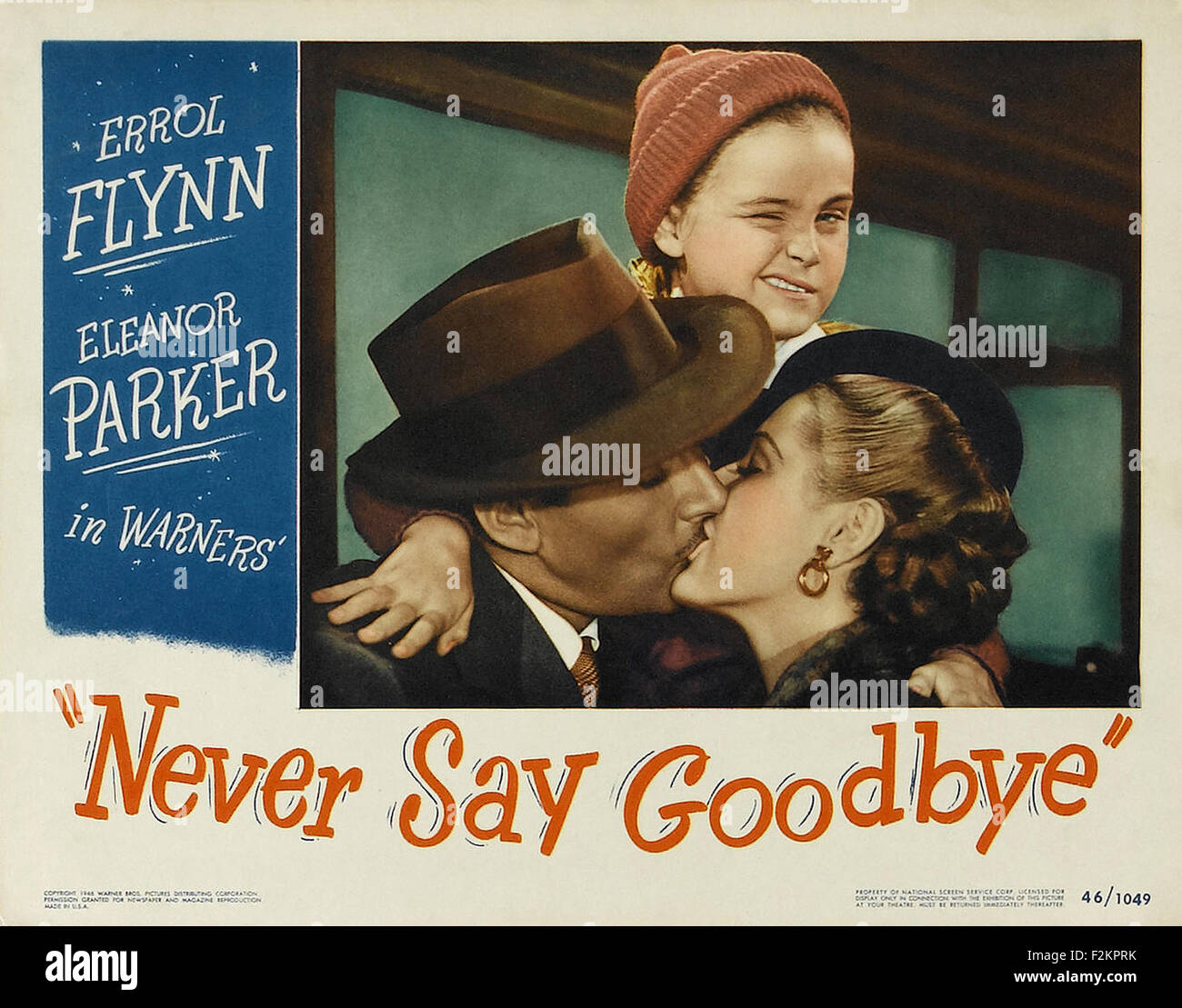 Nunca Digas Adiós (1946) - póster de película Foto de stock