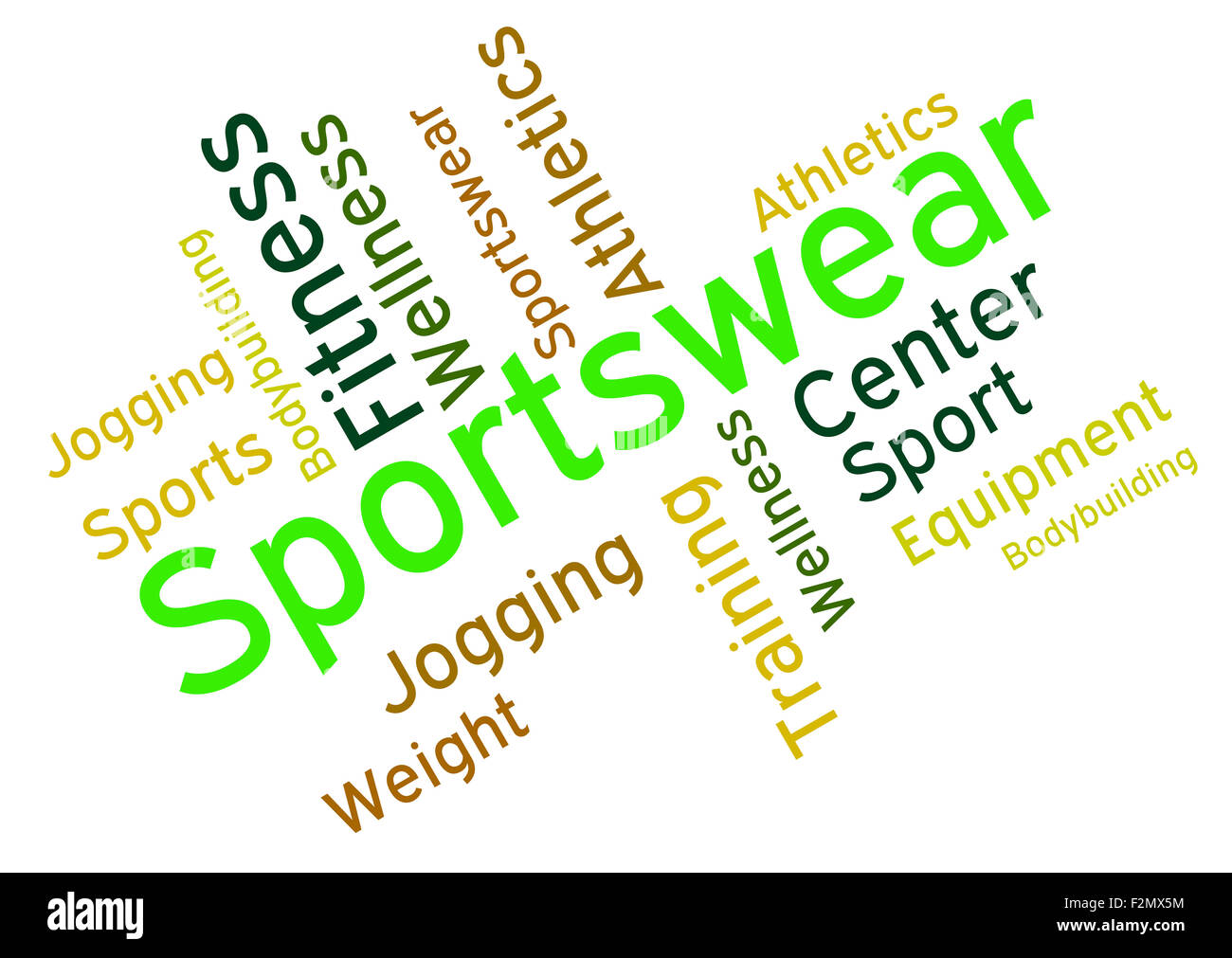 Ropa deportiva traje del significado de la palabra Palabras y  cortocircuitos Fotografía de stock - Alamy
