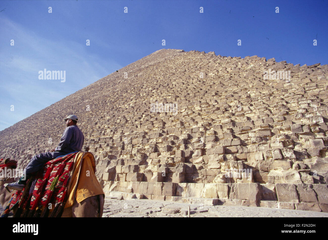 Von Pyramiden Gizeh, Aegypten. Foto de stock