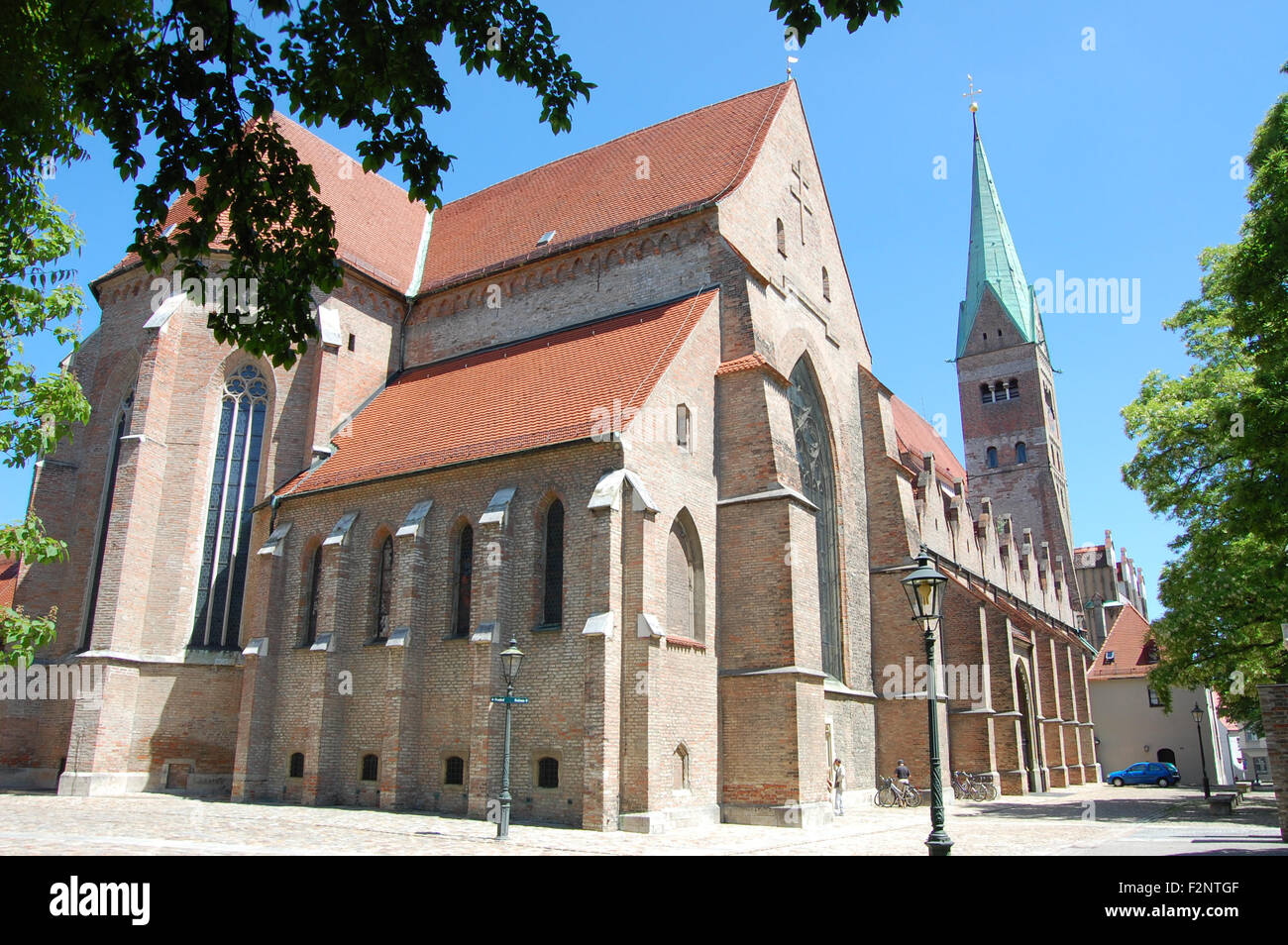 El Dom Catedral En Augsburgo Alemania Fotografia De Stock Alamy