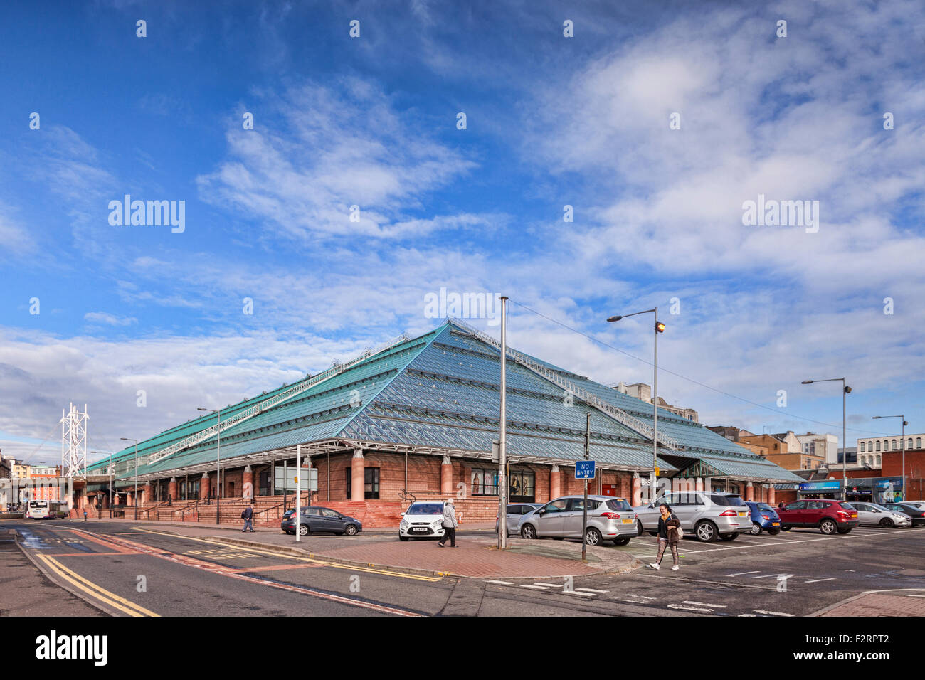 El centro comercial St Enoch, Glasgow, Escocia, Reino Unido. Foto de stock