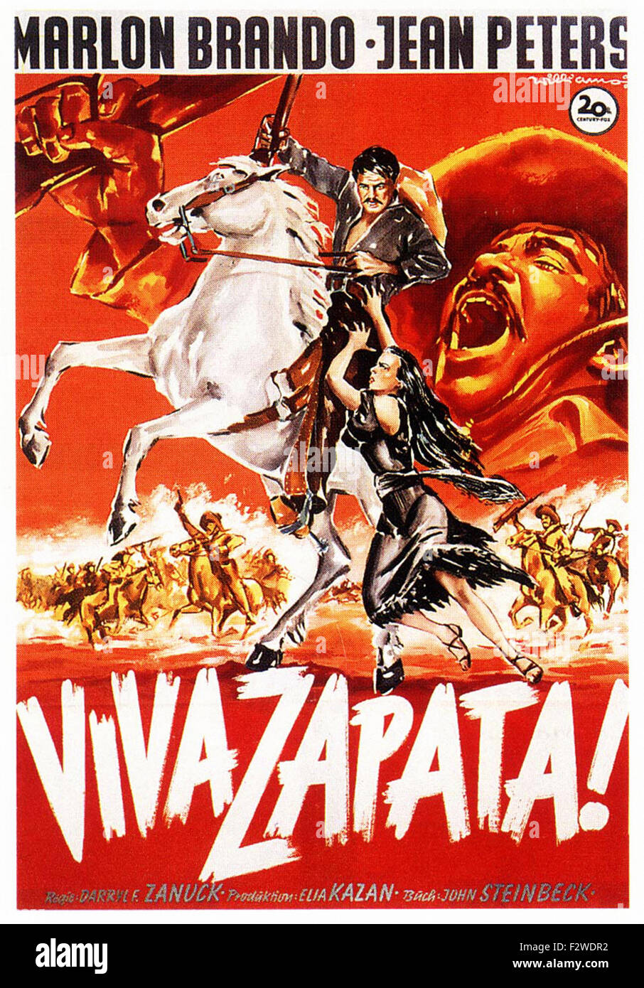 Viva Zapata - póster de película Fotografía de stock - Alamy